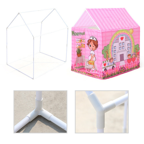 Children's tent playhouse, baby tent playhouse, indoor climbing fire-themed tents, multiple theme tents, yurt