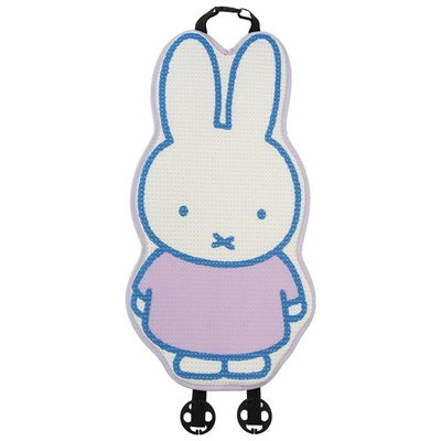 Seat cushion, seat cover – Cute Miffy Car Cushion - miffy-honeycomb-seat-cushion-backrest-purple