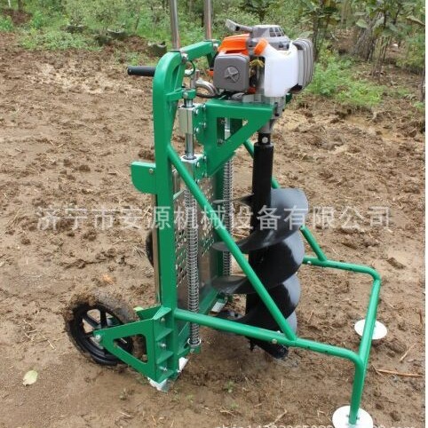 刨坑机 拖拉机植树挖坑机  汽油植树挖坑机