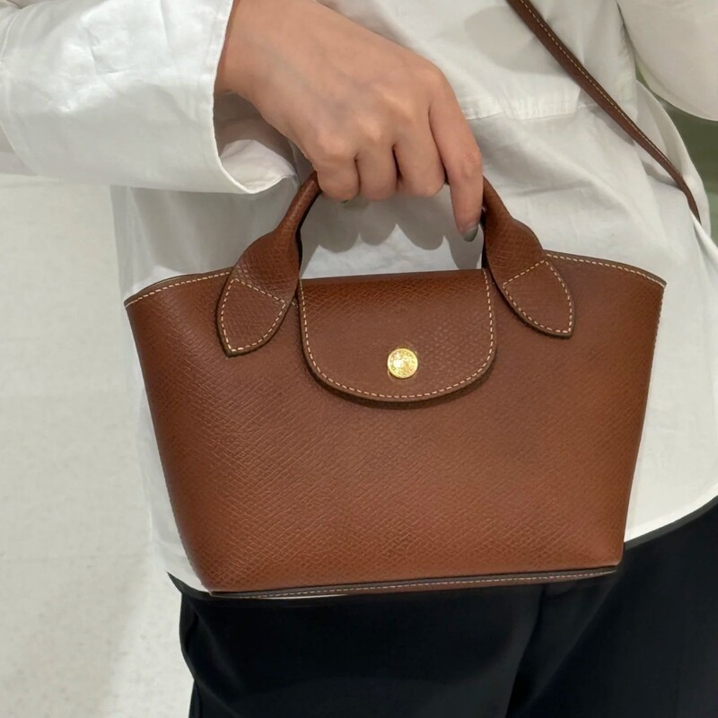 French Basket Bag Epure Yuanbao Square Bag Hand-Held Dumpling Bag Shell-Shaped Women's Bag 2025 Summer New Model