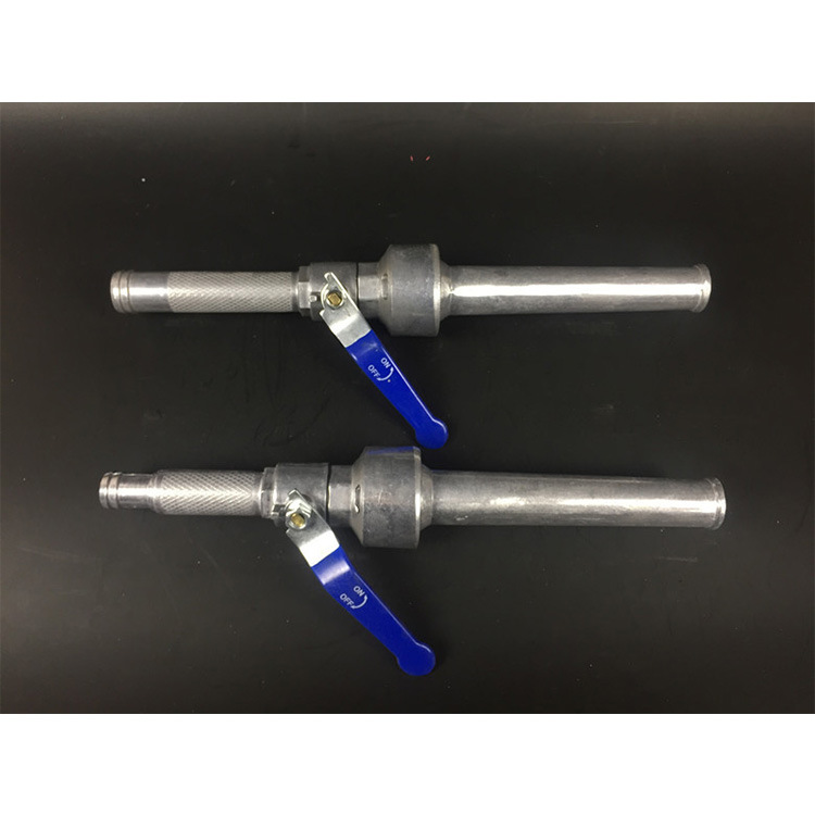 供应灭火器配件/清水 泡沫 水系推车灭火器铝喷枪带开关阀门