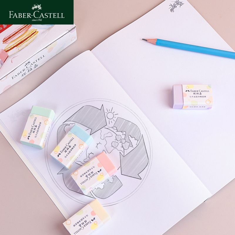 Alemán Faber-Jia borrador sin marcas Super Clean Eraser sketch arte pintura dibujo retrato Borrador de cuero sin escombros