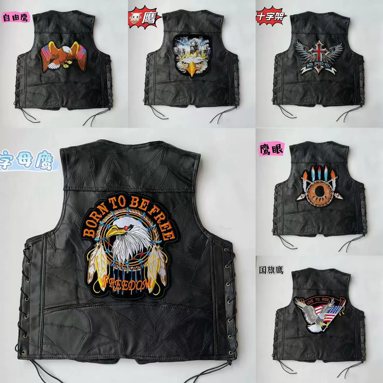 Harley-Locomotive Жилет для верховой езды с вышивкой плеча