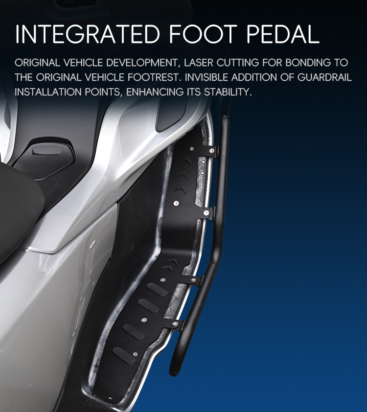 Suitable for CFMOTO 150SC crash guards, front and rear exhaust pipe bumpers, footrest anti-collision protection, and modification parts