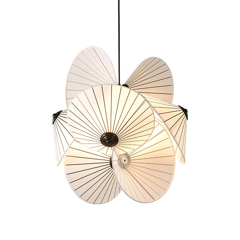 Diseño de viento de lámpara roja diseñador de restaurante nórdico sorprendido arte de sala de estar moderno holandés silencia decoración de la atmósfera de lámpara