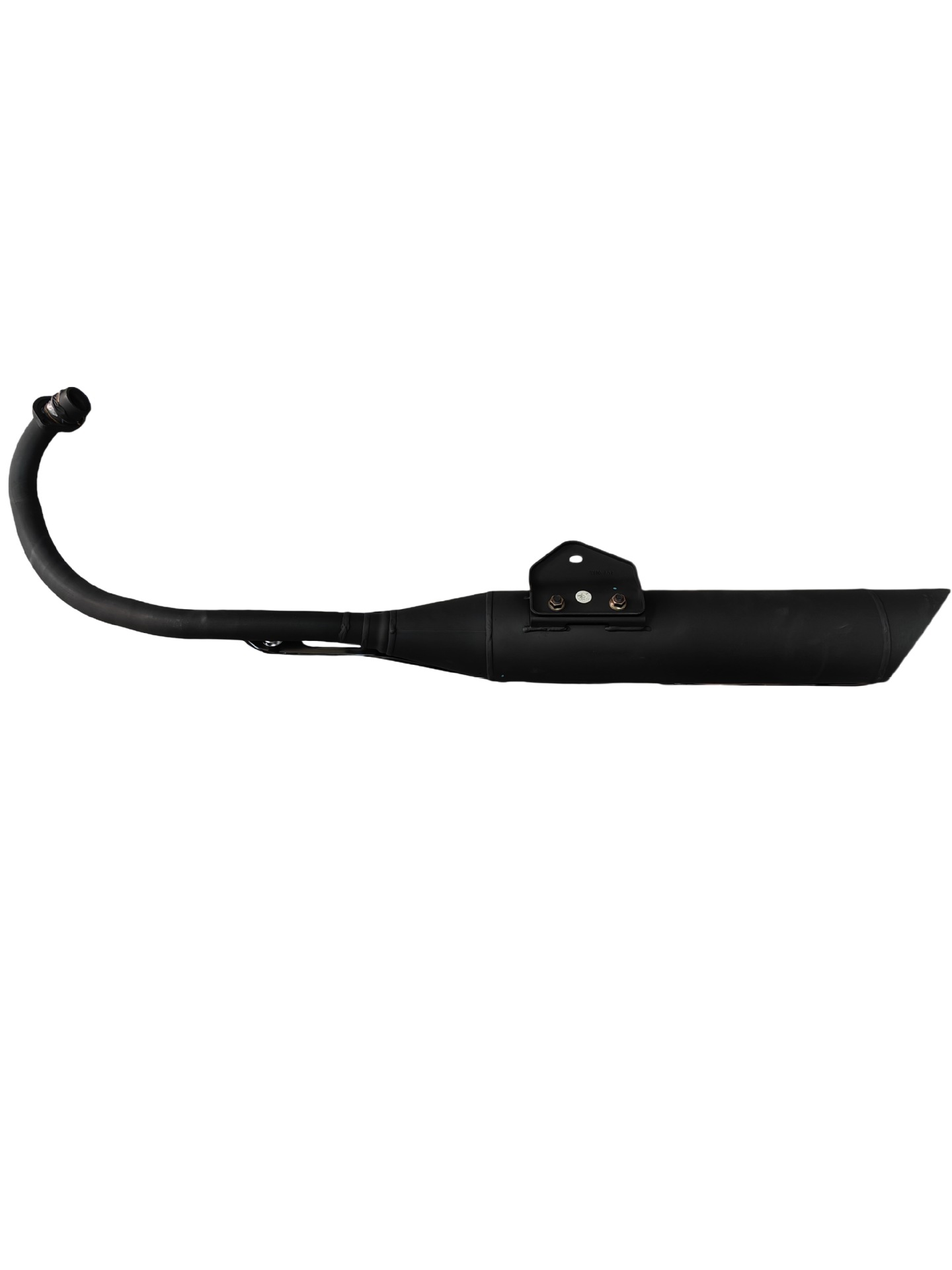 Suitable for Gzs150 Exhaust Pipe Assembly Hj150-29A Muffler Silencer Chimney Heat Insulation Noise Reduction