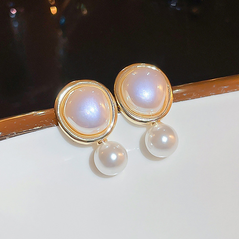 Novos brincos de pérolas de sereia e lágrimas de concubina de Cao Shi, essenciais para mulheres_voghion.com