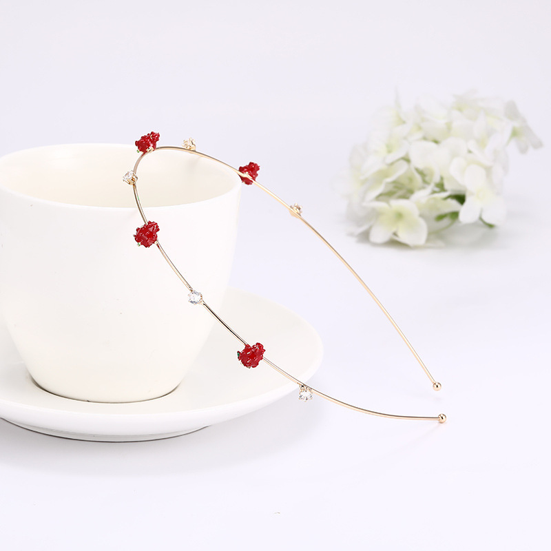 Nueva moda coreana Diamante estrella de mar Diadema Accesorios de diadema de aleación de diamantes de imitación Joyería para el cabello simple Suministro de boutique