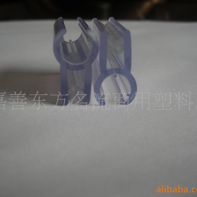 软硬夹 塑料标价夹 标价条 软硬共挤 可卡4mm铁线
