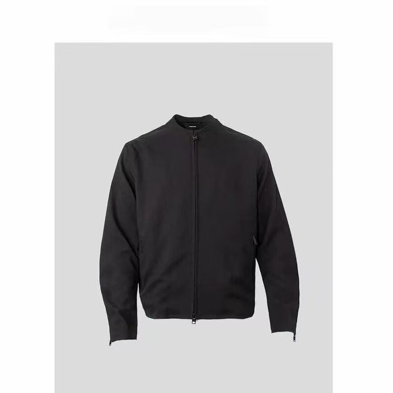 2025 Autumn New Trendy Stand Collar Fashion Original Jacket Design Solid Color Casual Sports Spring Autumn Coat