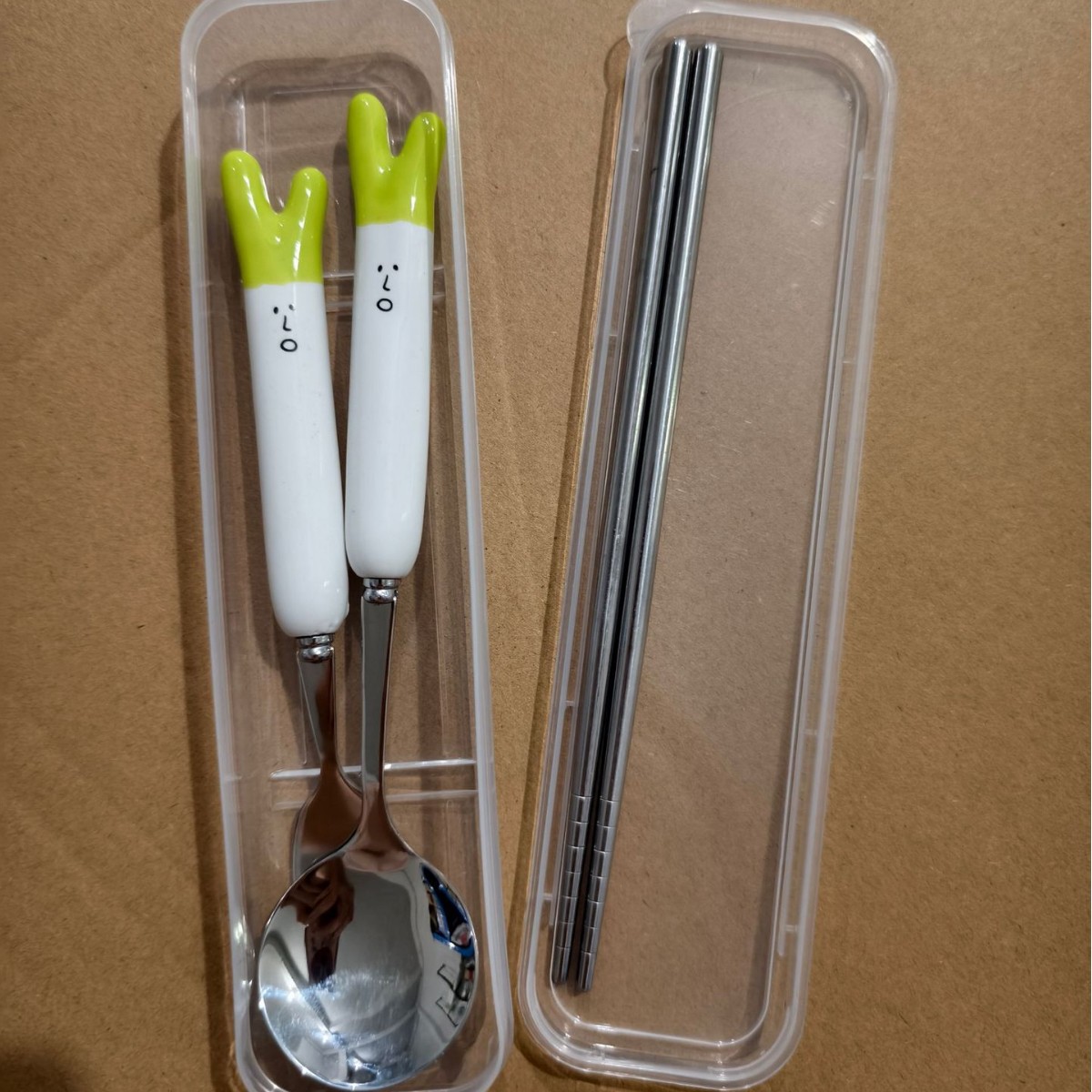 샬롯 (숟가락 포크 스테인리스 젓가락) 저장 상자