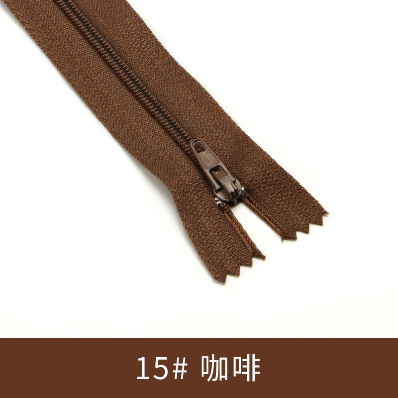 メーカー現物供給カラー3号ナイロン入退室ファスナー20cmナイロン閉尾ファスナーズボン服装ファスナー|undefined
