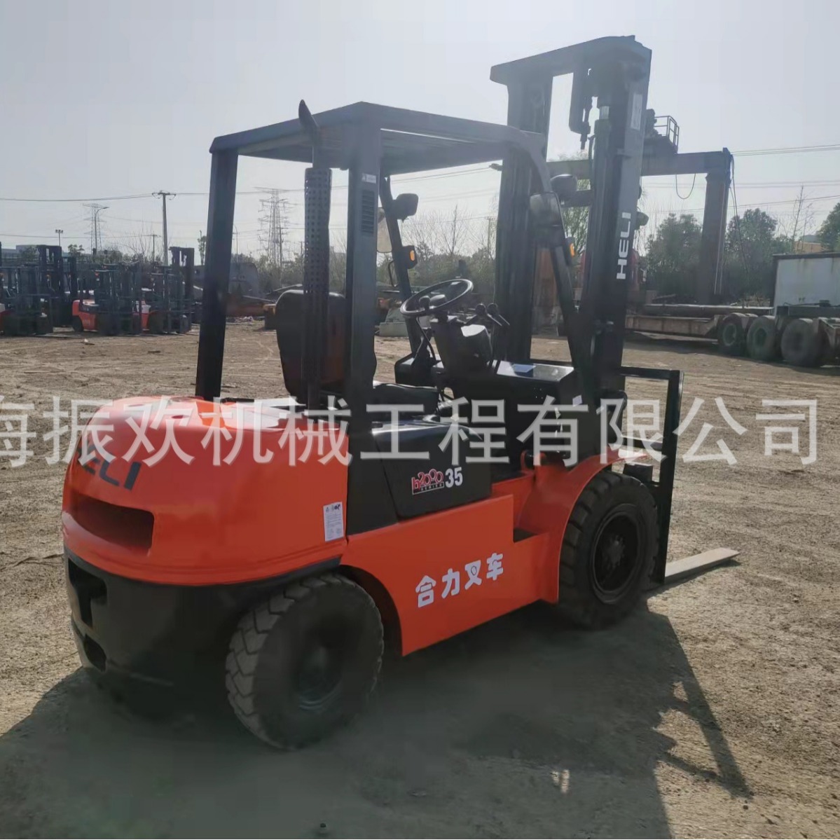 合力2000款35叉车两节门架升高4米新车品质二手价格低价出售