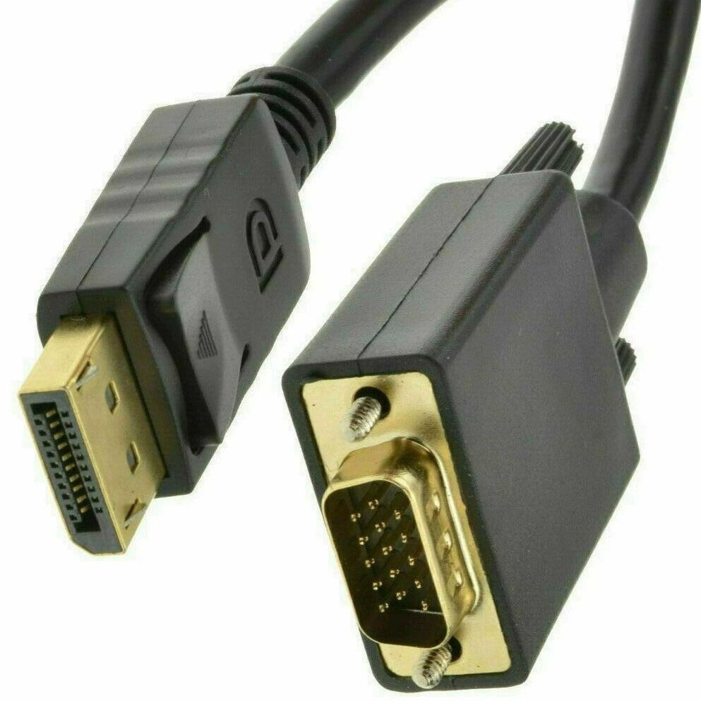 Кабель-адаптер DisplayPort DP - VGA 4K UHD1080P