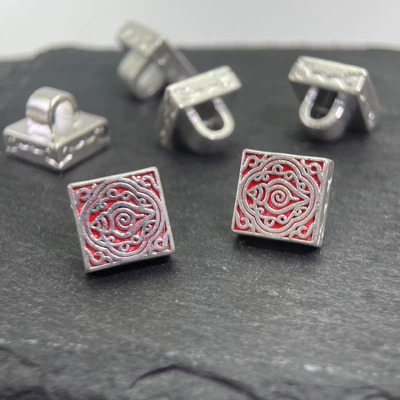 Wholesale Jewelry Accessories: 17.4*17.4 Zərgərlik ara hissələri
