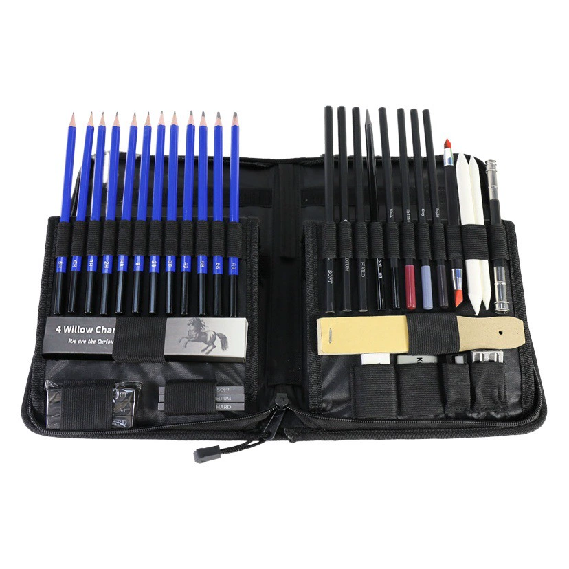 Трансграничная горячая Распродажа 40 шт. Эскиз карандаш костюм для рисования эскизный костюм полный набор художественная Живопись Карандаш костюм