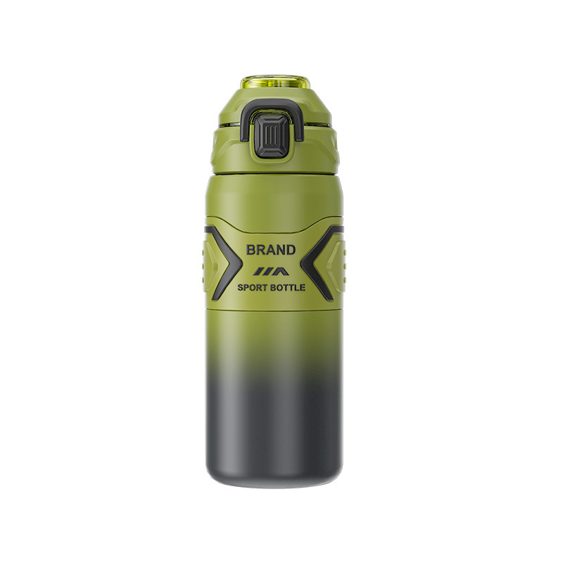 Taza de aislamiento de acero inoxidable de gran capacidad de alto valor facial para hombres y mujeres estudiantes al aire libre deportivos convenientes taza de agua al vacío aislamiento de calor aislamiento de frío
