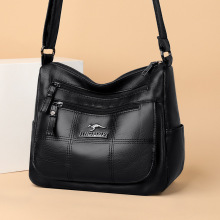 多层包包2026女士新款时尚包百搭妈妈包大容量单肩斜挎包跨境批发