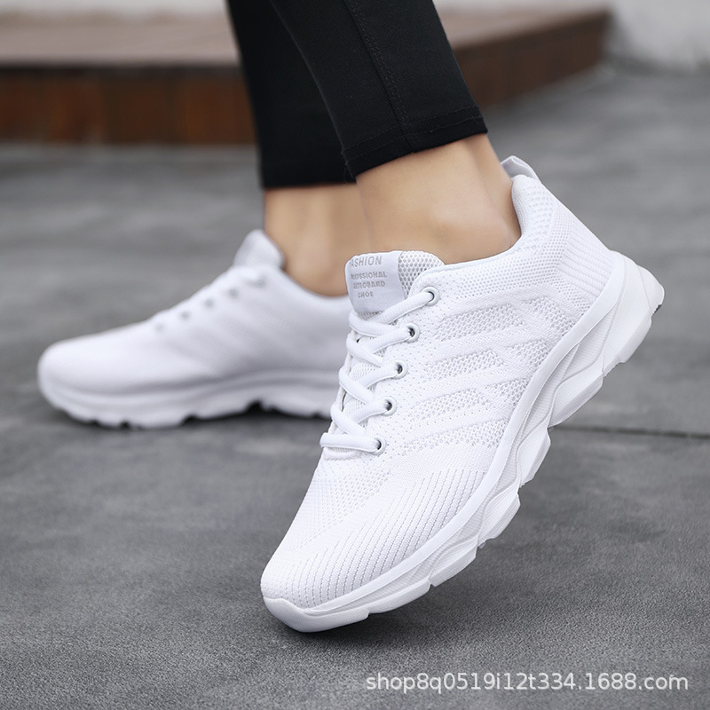 Cross-Border Women's Shoes Are Fashionable and Comfortable, Fly-Knit and Breathable, Four-Season Sports and Leisure Trends, Versatile Welfare Models, Low Prices
