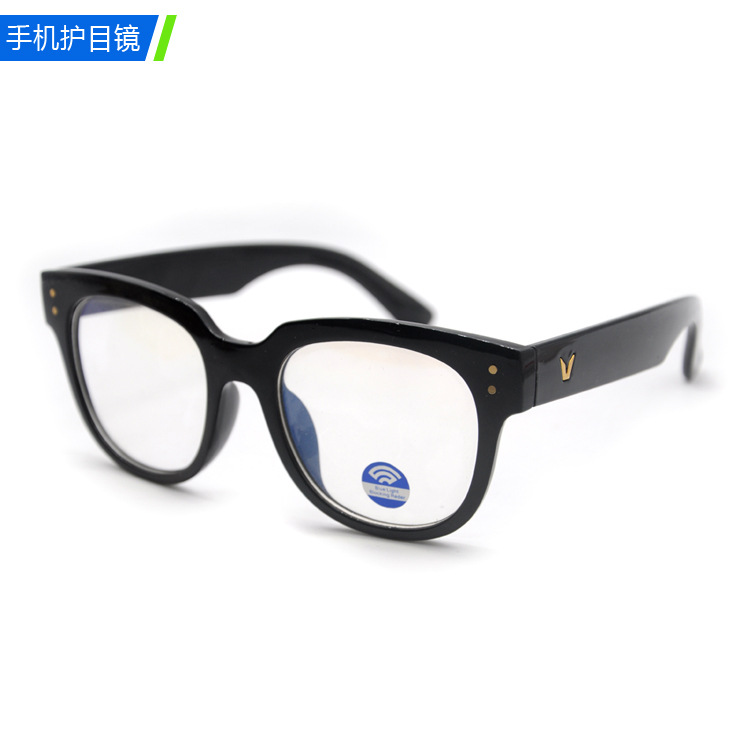 寬腿鏡框V字可通過防藍光道具測試的手機眼鏡電腦鏡護目鏡批發