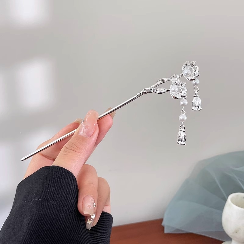 El estilo de alta sensación de miniatura caballo falda clip de cabello nuevo estilo chino tocado antiguo clip de cabello estilo nacional clip de cabello paso de cabello para mujeres image 14