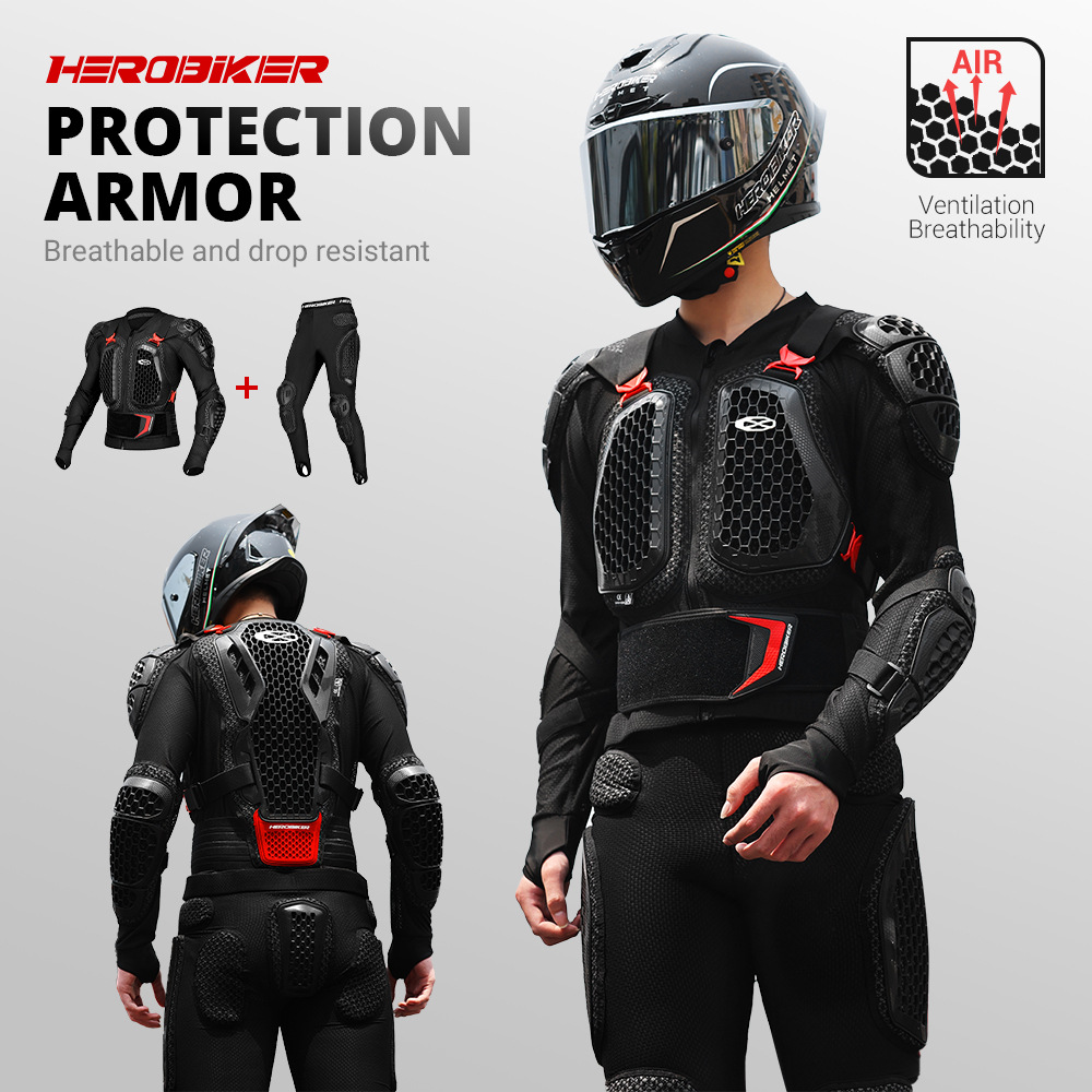 Personalizada armadura de motocicleta para montar protector rodilla protector codo protector pecho equipo de jinete de carretera