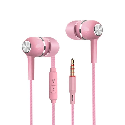 Wired earphones (VPB) S12, deep bass, inline control with microphone