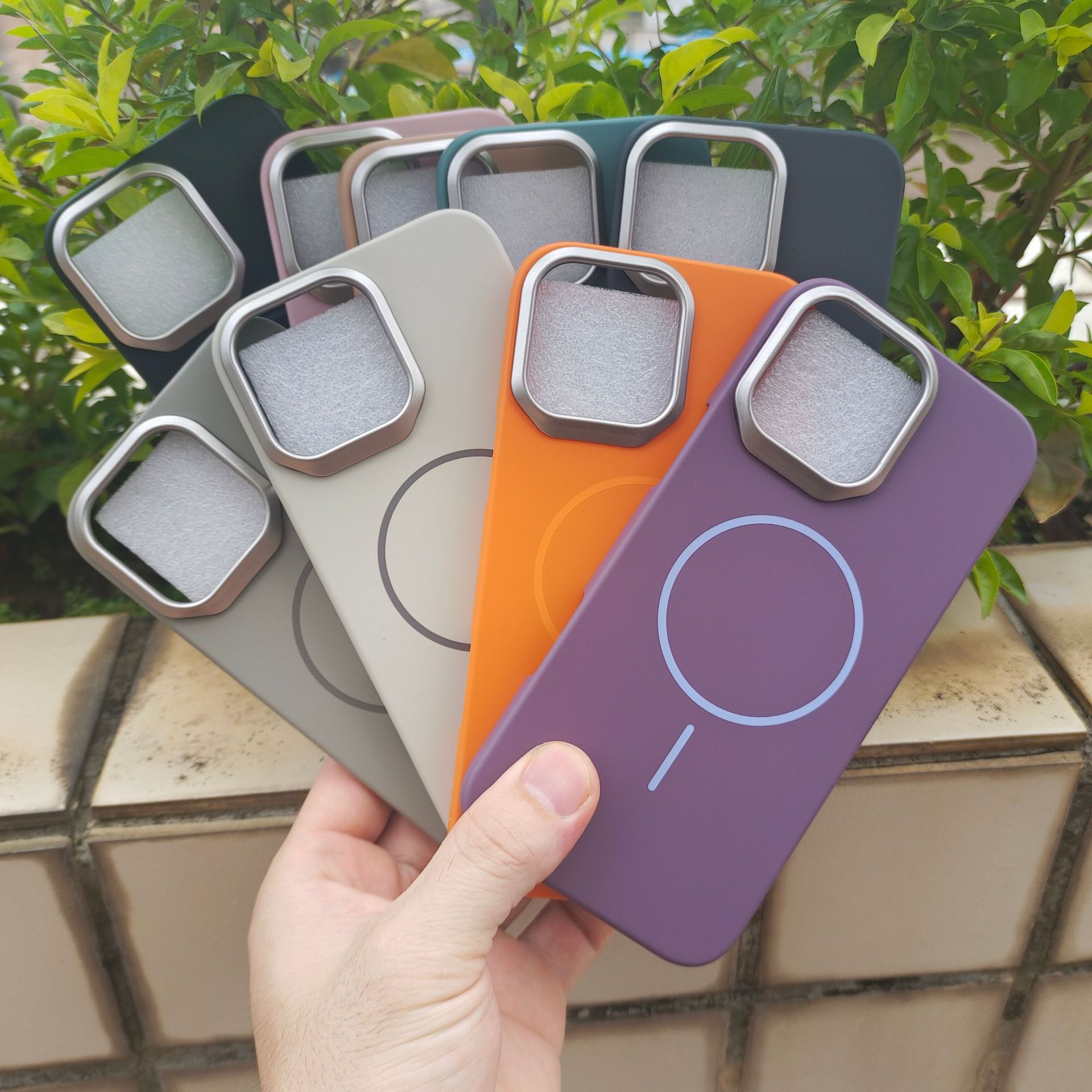 磁吸PC适用红米NOTE15PRO国外手机壳REDMI13C防摔02467彩色保护套