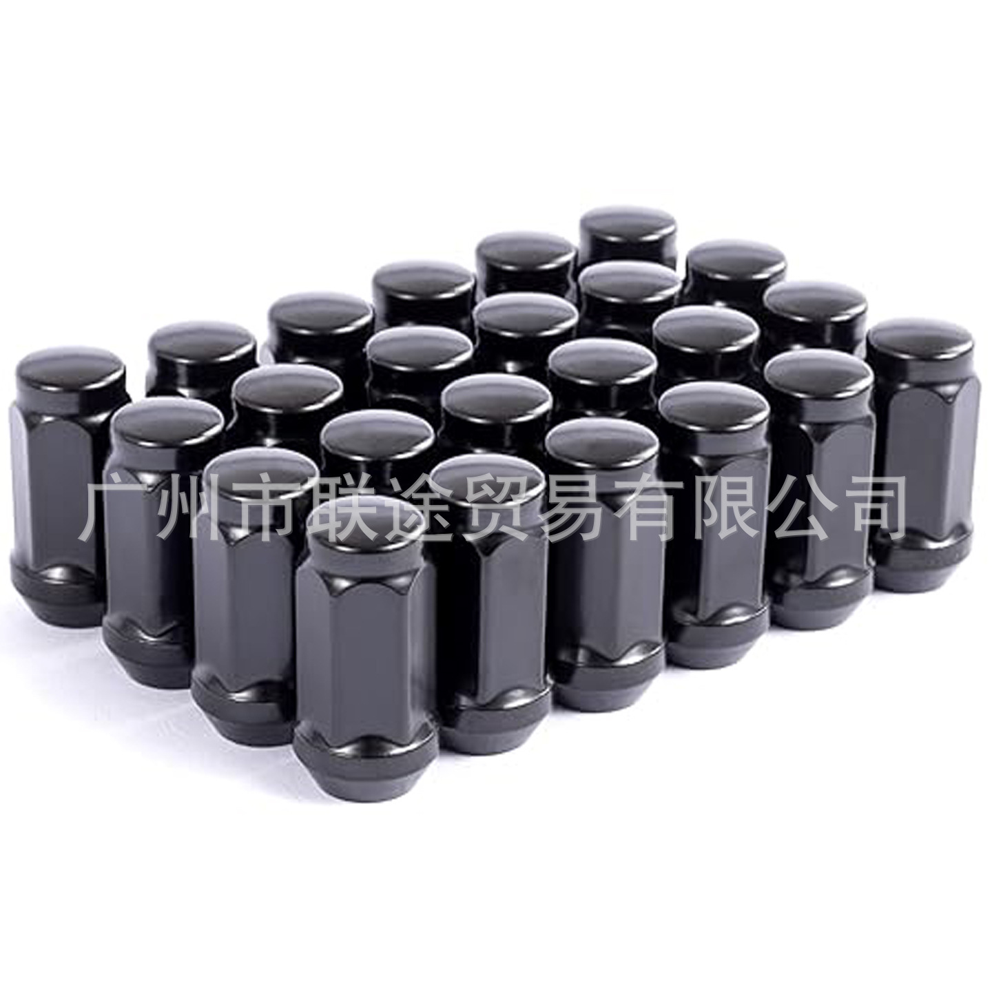 适用于福特猛禽F150GMC林肯悍马坦途公羊大皮卡别克轮毂改装螺母