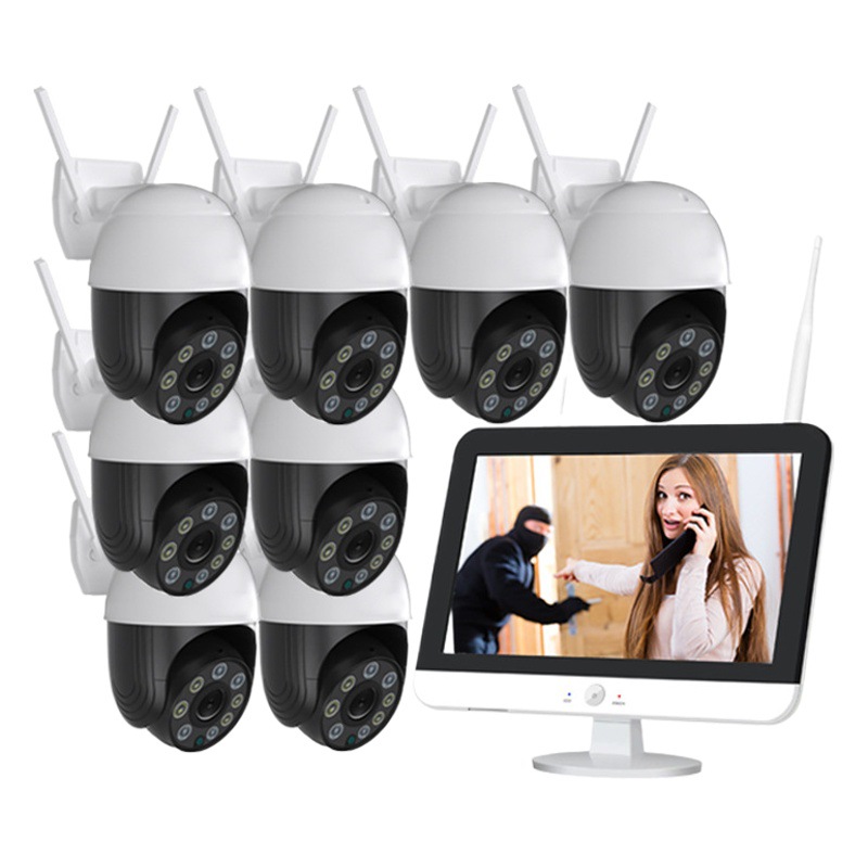 20.000 juegos inalámbricos de bolas de alta velocidad con pantalla y audio plug and play cámara de vigilancia cctv