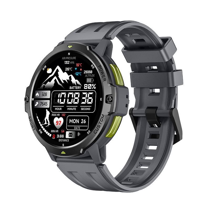 New C31 Smart Watch with Six-Axis Gps, Altitude Gnss Satellite Positioning, Gomore Algorithm, and Swimming Monitoring New C31 Smart Watch with Six-Axis Gps, Altitude Gnss Satellite Positioning, Gomore Algorithm, and Swimming Monitoring