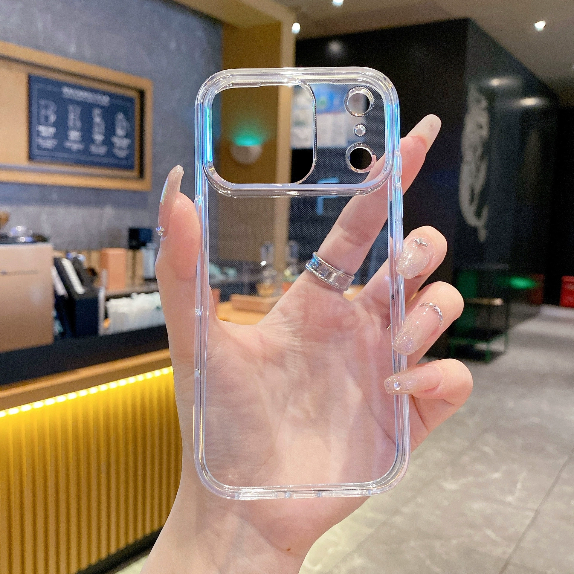 Apple, совместимый iPhone 17, прозрачный чехол для телефона, защитный чехол, 17прот, iphone