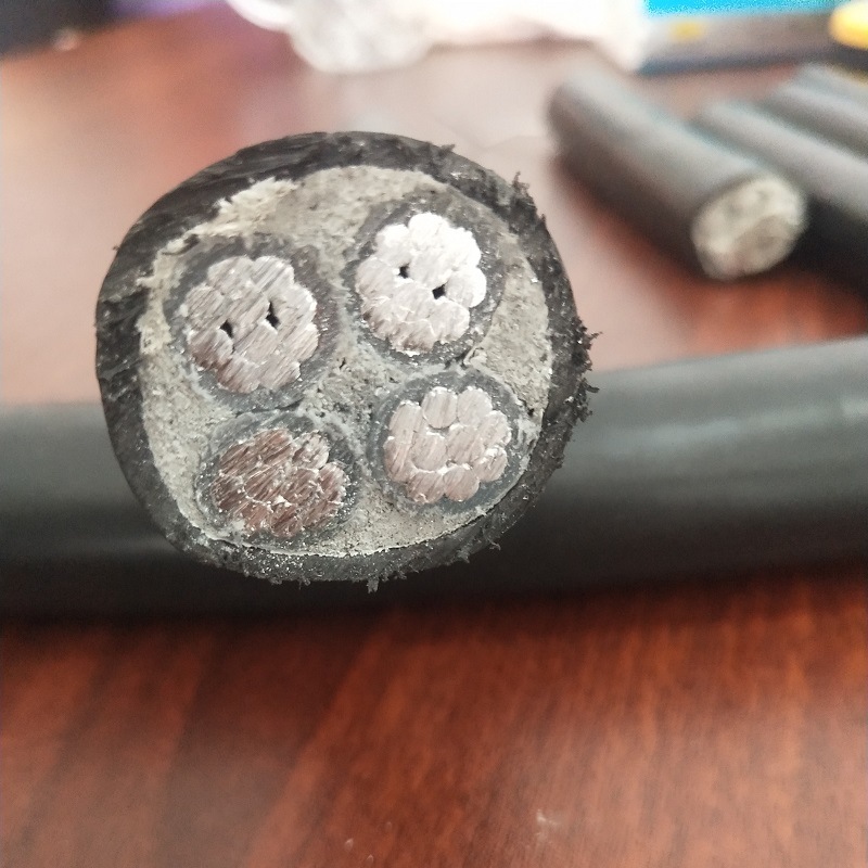 铝芯电缆厂家YJLV架空4芯*10 16 25 35 50平方三相户外铝线电缆线