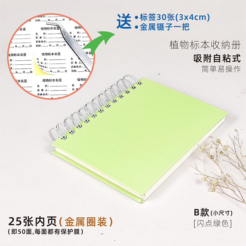 인화점 녹색(B형 소형) 표본 없음