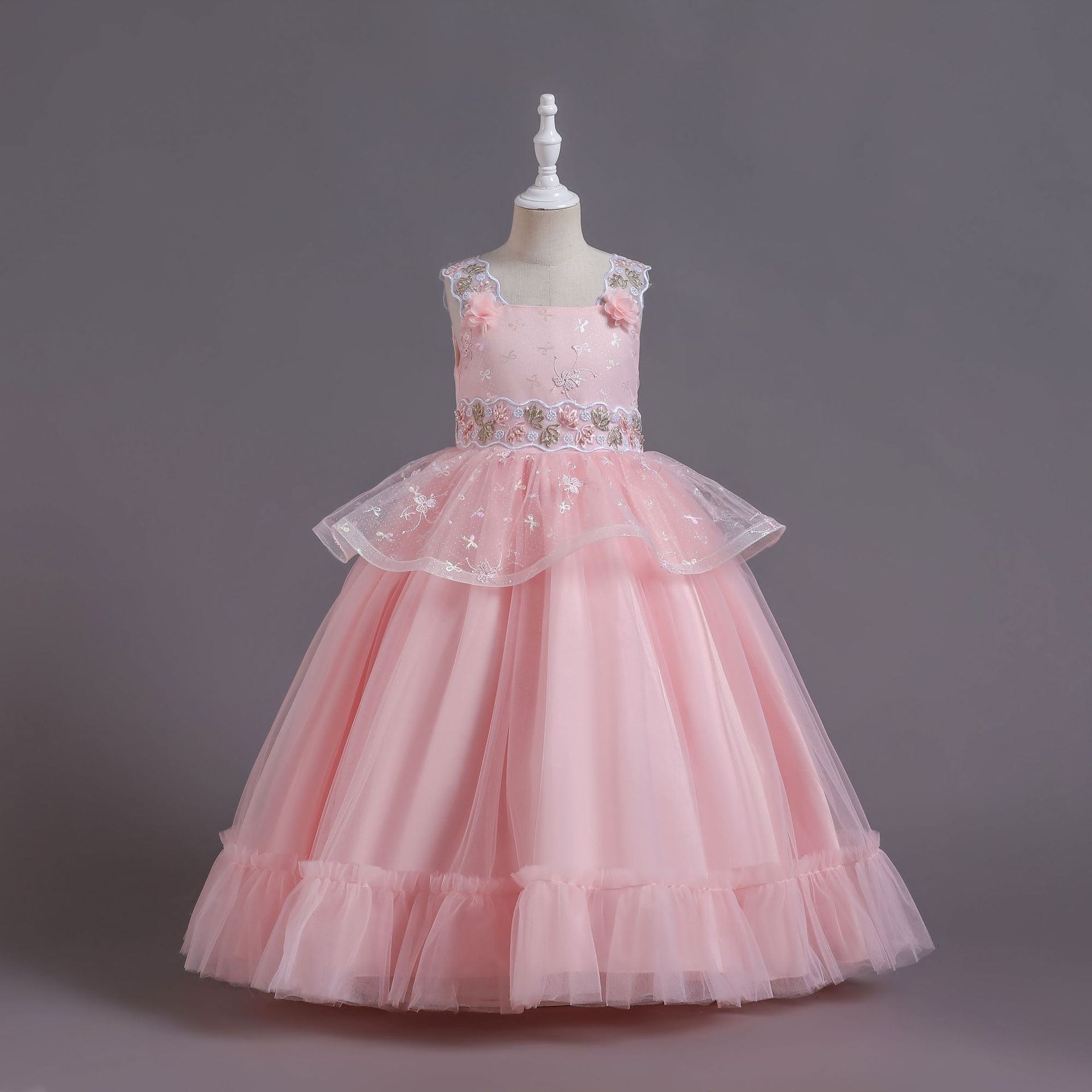 儿童礼服 公主裙 连衣裙 钢琴演出服