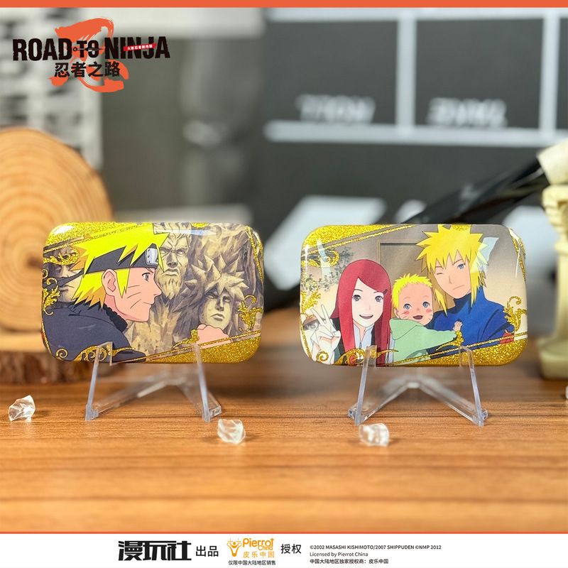 マンプラザ NARUTO 劇場版 忍者の道 うずまきナルトバッジ ポラロイド ブラインドボックスフォトカード|undefined