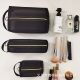 Cross-border Hot-sourced Nylon Mesh Cosmetic Bag Large Capacity Travel Cosmetic Storage Bag Niche Wash Storage Bag