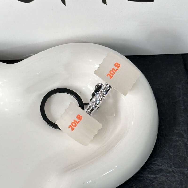 トレンドフィットネスシリーズのキーホルダー部品ミニバーベルのコップのペンダント|undefined