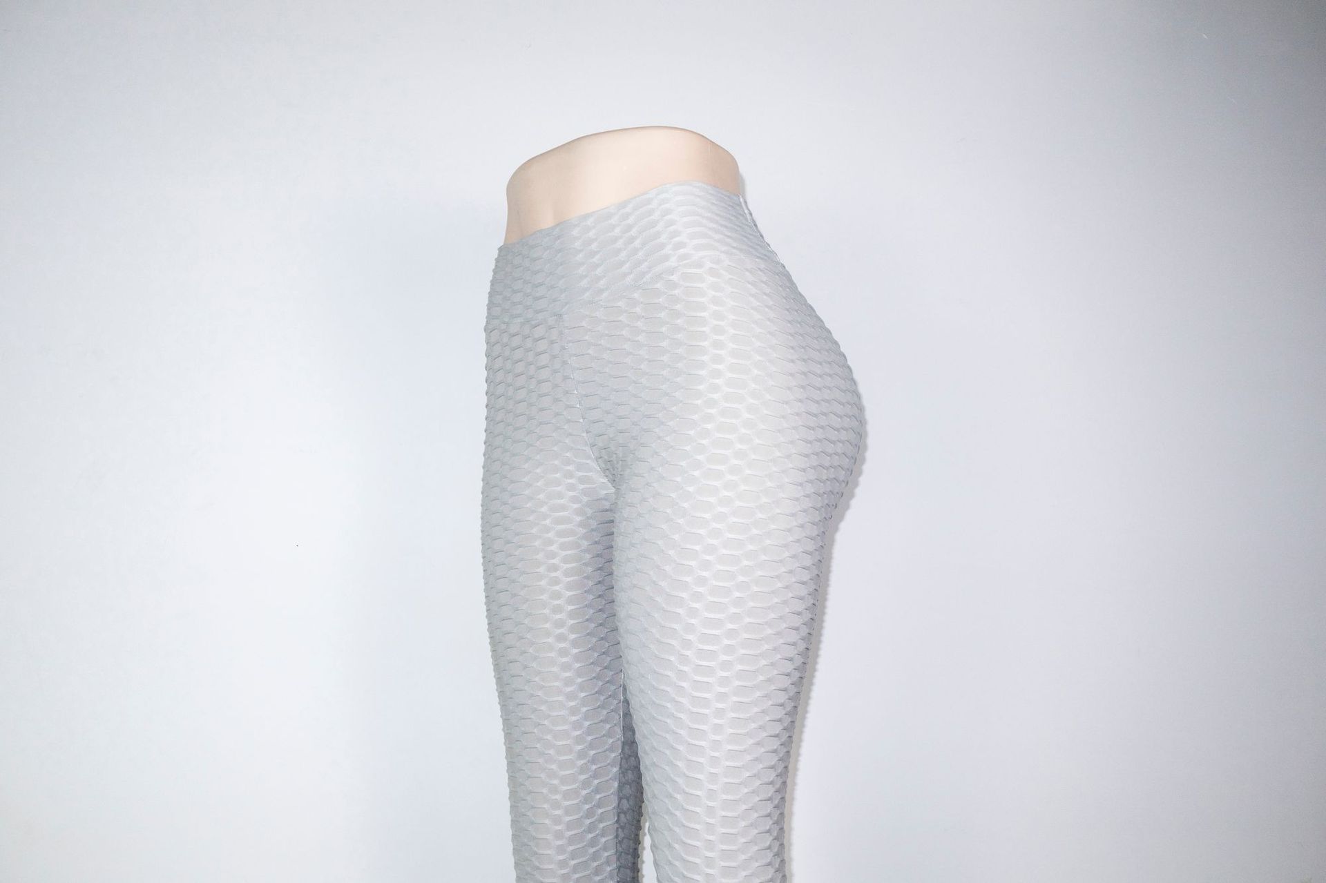 Yoga Solid Gingham Skinny Sporty Leggings