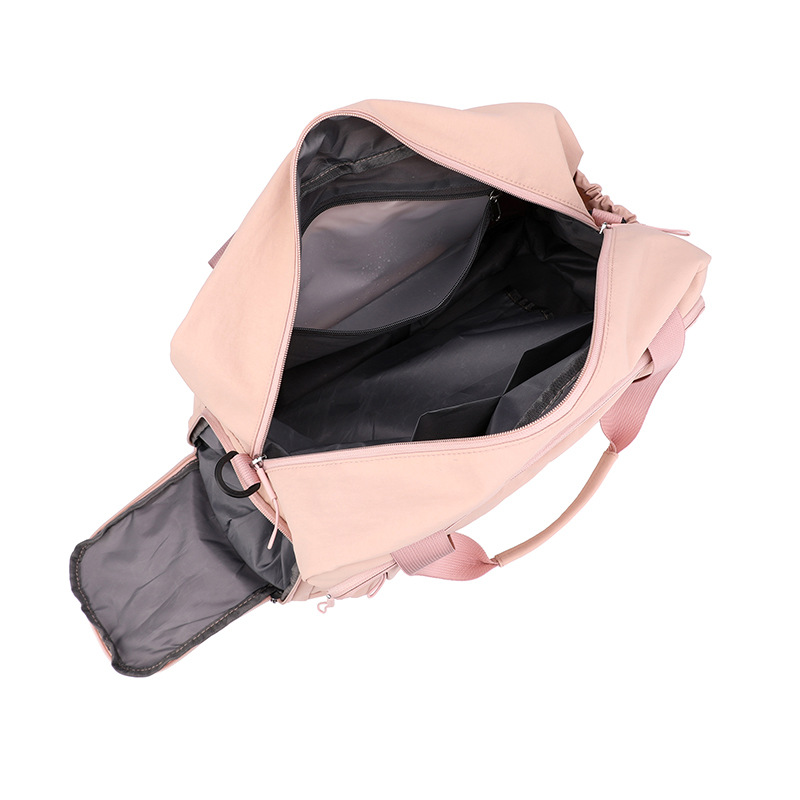 Bolsa de viaje portátil ocio con capacidad expandible, bolsa multifuncional para mujeres embarazadas, bolsa de fitness de moda coreana al aire libre