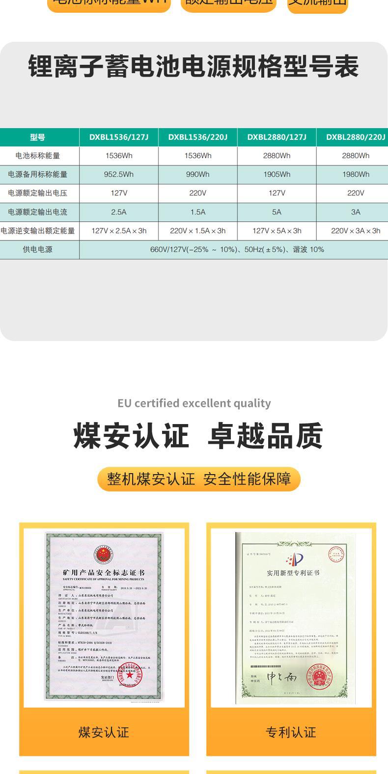 矿用隔爆型锂离子蓄电池电源 (5)