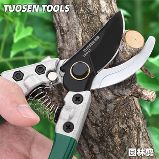 Tuosen Branch Scissors Garden Flower Arrangement Fruit Picking Scissors Greening Grafting Gardening Scissors Fruit Tree Pruning Garden Scissors Tools