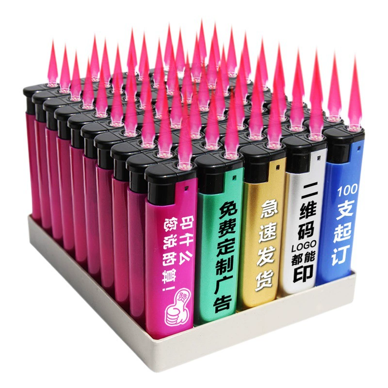 Производитель оптовых зажигалок с индивидуальной печатью логотипа, гравировкой, одноразовых, открытого пламени, цифровых, ветрозащитных, высококачественных зажигалок