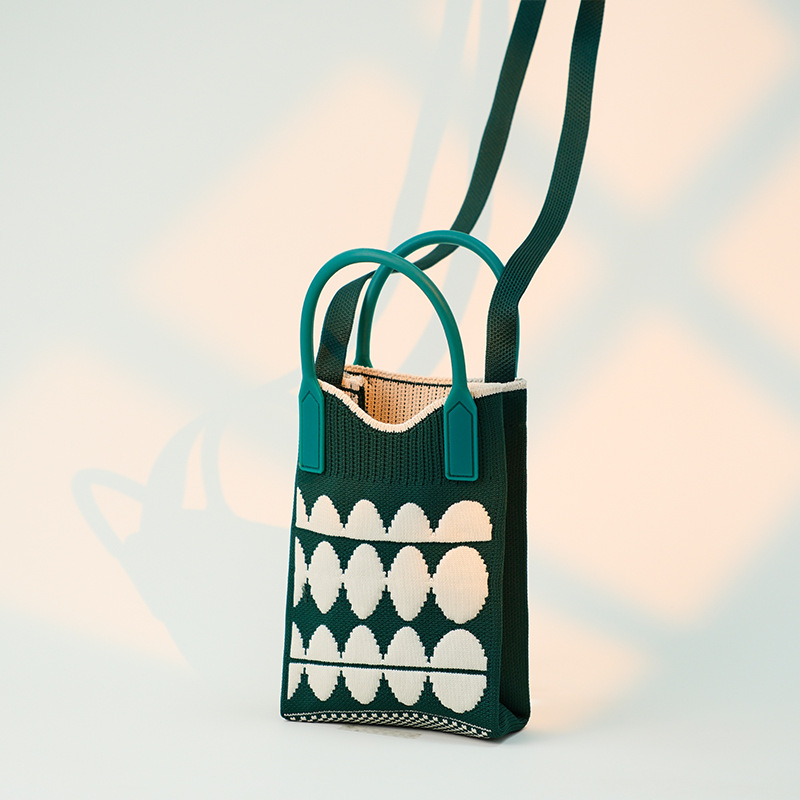 기하학-다크 그린