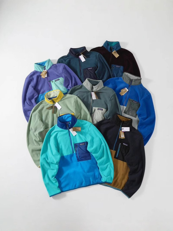 pata 1/2-Zip フリース プルオーバー アウトドア ウォーム ハーフジップ プルオーバー フリース スウェットシャツ|undefined