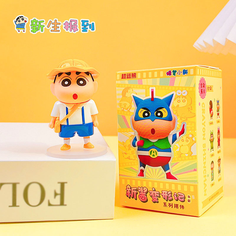 本物のクレヨンしんちゃんシリーズカラフルなキーホルダーかわいい漫画クリエイティブ学生スクールバッグペンダント小さなギフト卸売|undefined