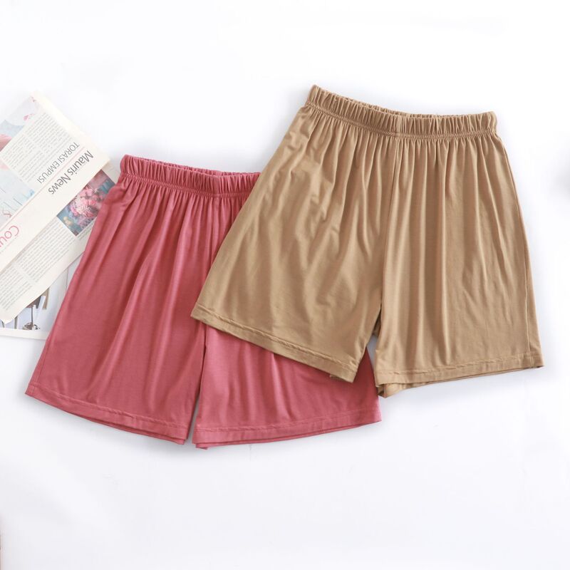 Modal shorts women's elastic waist loose shorts multi-color optional sports leisure home shorts a generation of hair