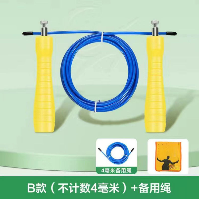 Type b - no counting [4mm dark blue] plus spare rope