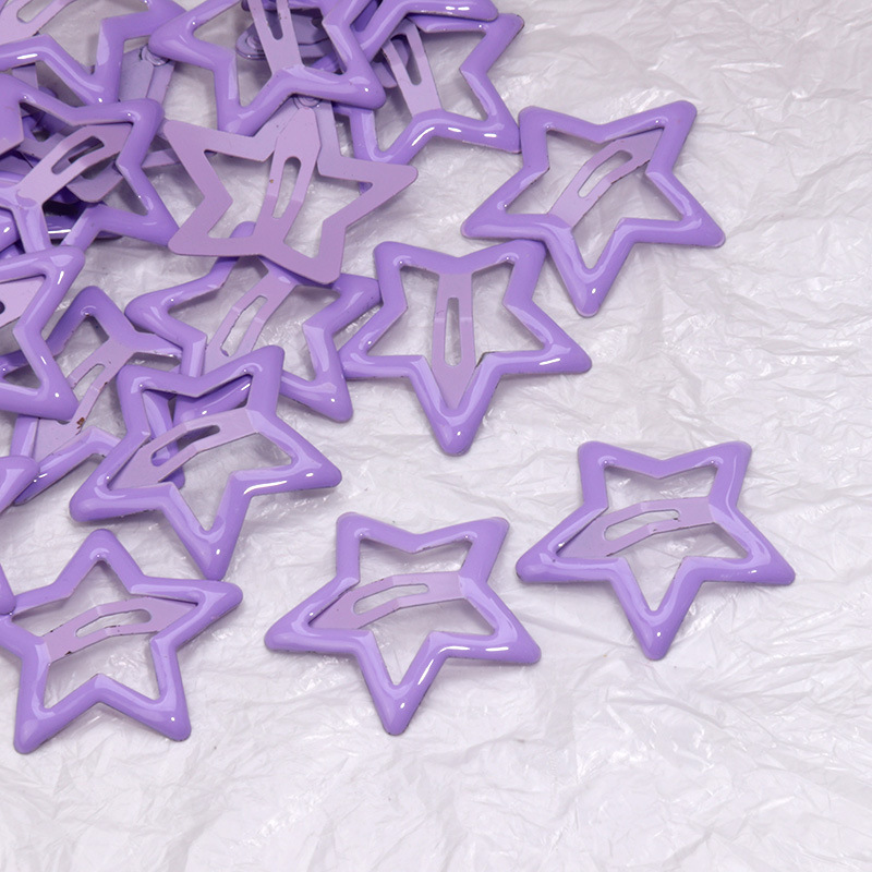 Mayorista de clips de cabello de estrellas de color niñas lindas clips de frangeo lateral clip de cabello rotos clip de cabello de niña roja corazón bb clip de cabello image 43