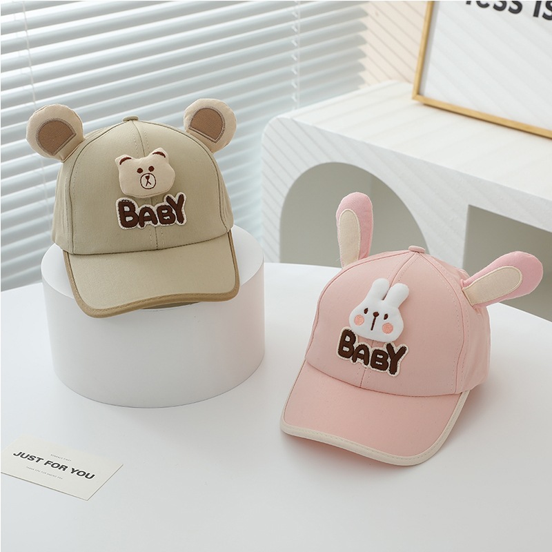 Sombrero infantil primavera y otoño delgado sombrero de pato para niños sombrero de verano sombrero de béisbol de niña encantadora